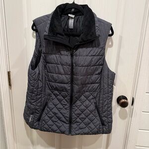 Champion Women's Dark Gray Quilted Vest